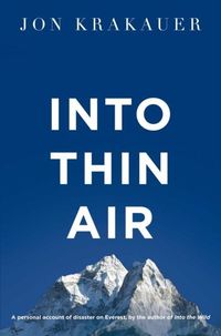 INTO THIN AIR <br> Jon Krakauer