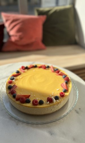 SERNIK Z LEMON CURD