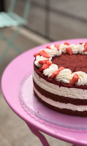 RED VELVET Z MALINAMI