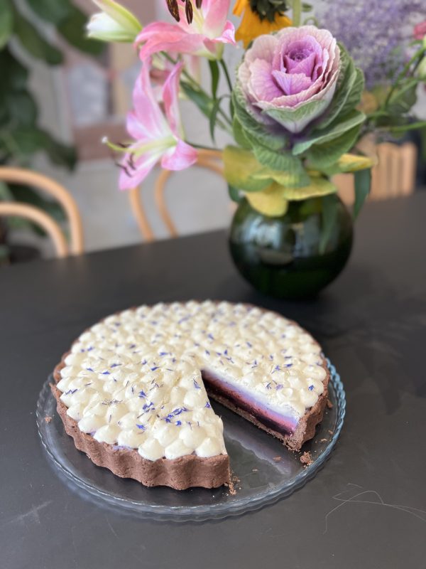 WEGAŃSKA TARTA JAGODOWA