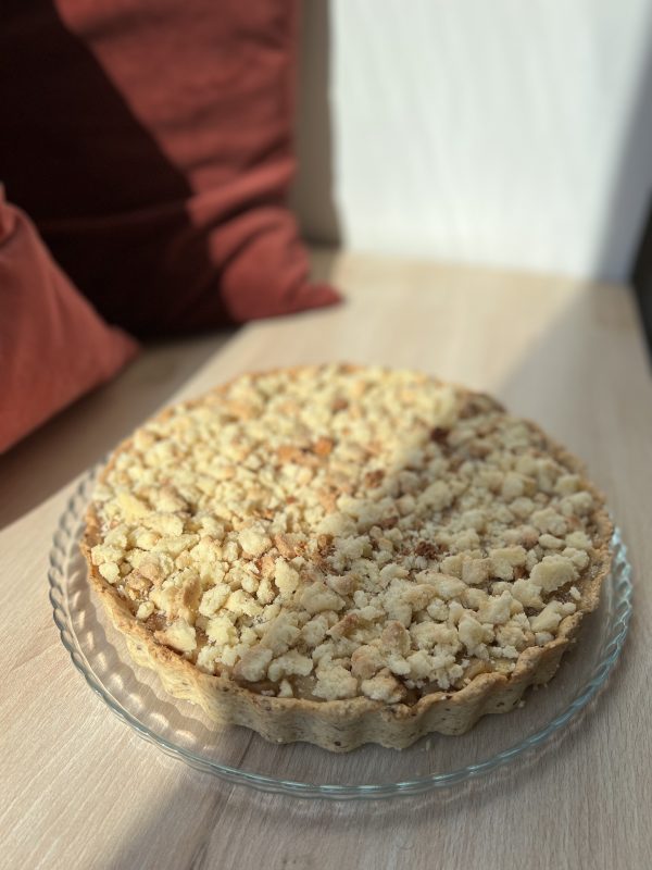 WEGAŃSKA TARTA JABŁKOWA