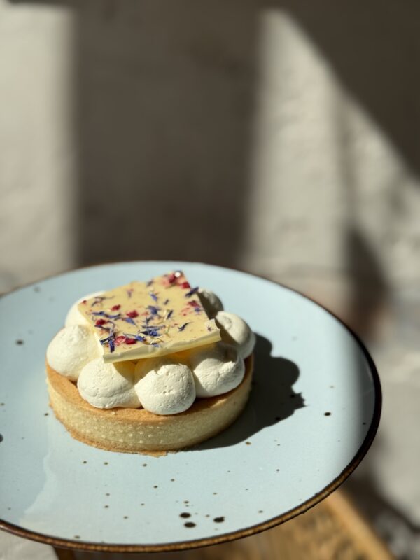 TARTALETKA LEMON CURD Z BIAŁĄ CZEKOLADĄ 6 SZTUK