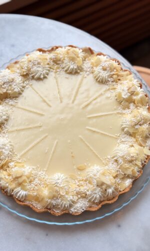 TARTA RAFFAELLO Z MALINAMI